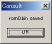 Consult.publish - rom0.bin saved
