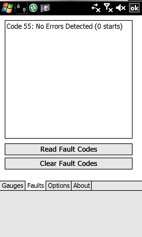 ECUTalk v1.3.5 WindowsMobile 6.1 - Fault Codes